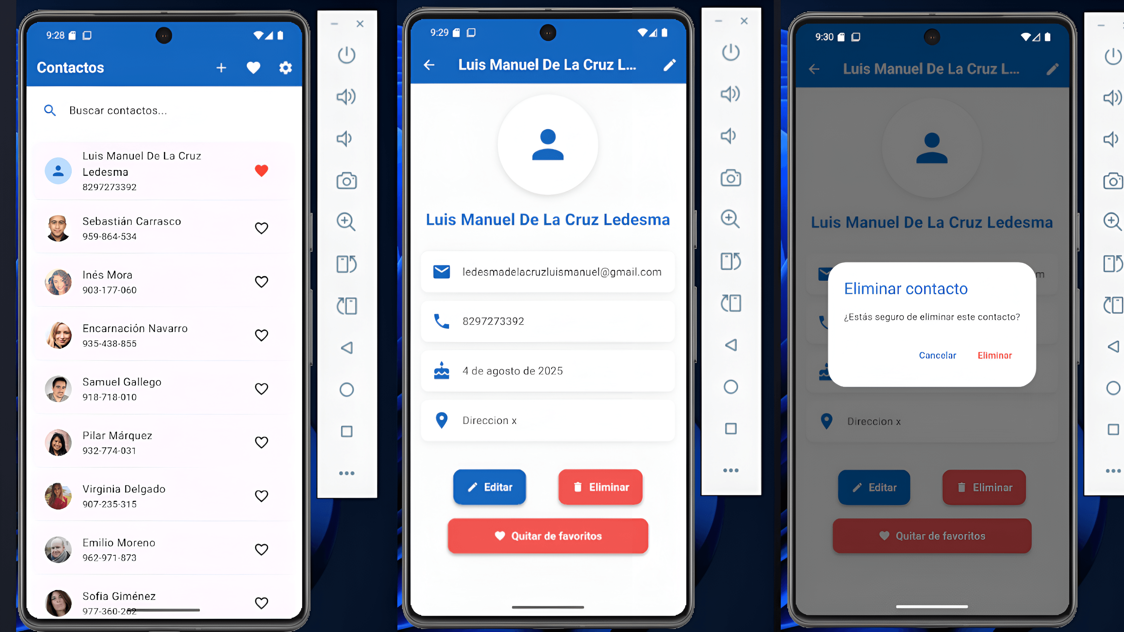 Agenda de Contactos 2