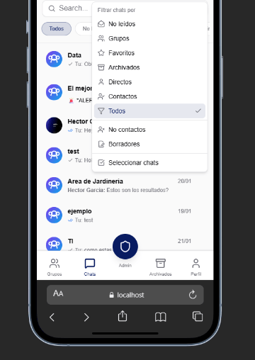 Chat Admin PWA 3